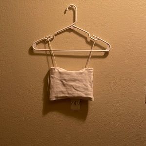 White small crop top(zara)